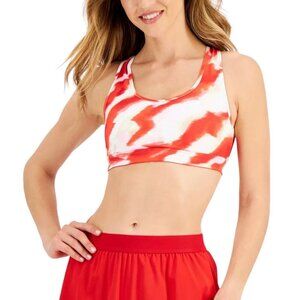Ideology Women's Size XS Red Tornado‎ Twist Sports Bra NWT